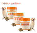 DIERBAN WUZUHE dog skin and coat chewable tablets supplement bottle