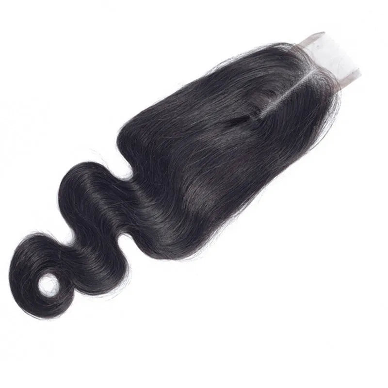 Natural colour straight human hair women's wig shown on a stand, available in lengths from 8 to 20 inches.