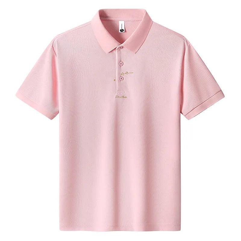 Men's loose fit casual cotton t-shirt in multiple colours on a size chart.