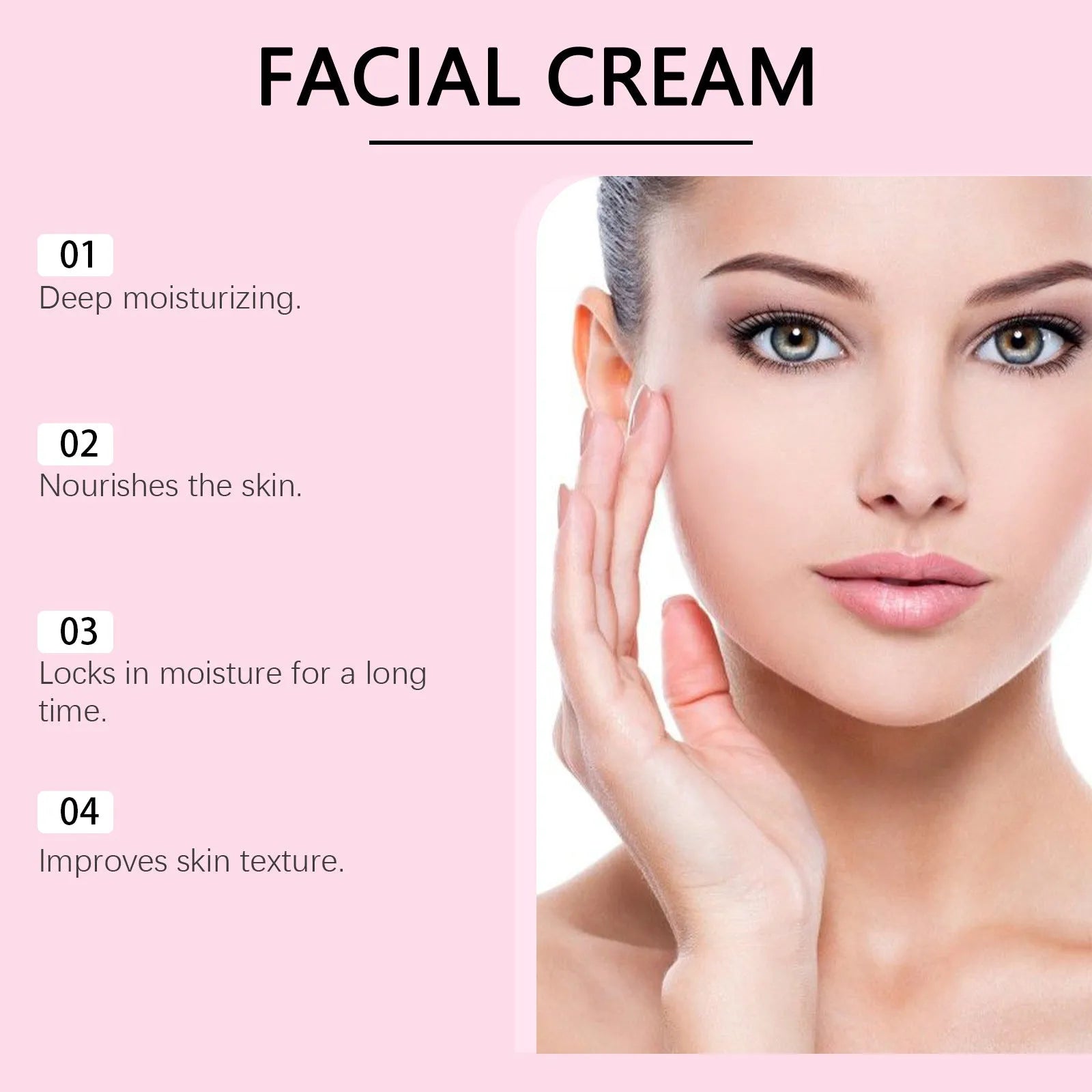 Sakura Butter Cream moisturiser in 5.7cm cube jar with 100g net content