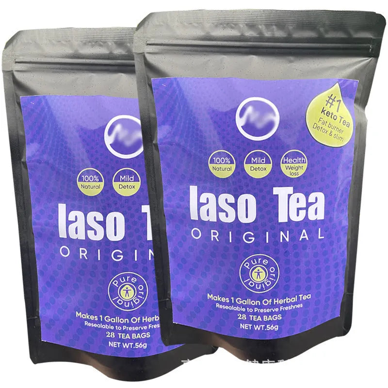 A single bag of sugar-free instant slimming tea featuring cold soaking technology.