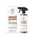 120ml car wheel cleaner bottle with surfactant formula for brake dust removal