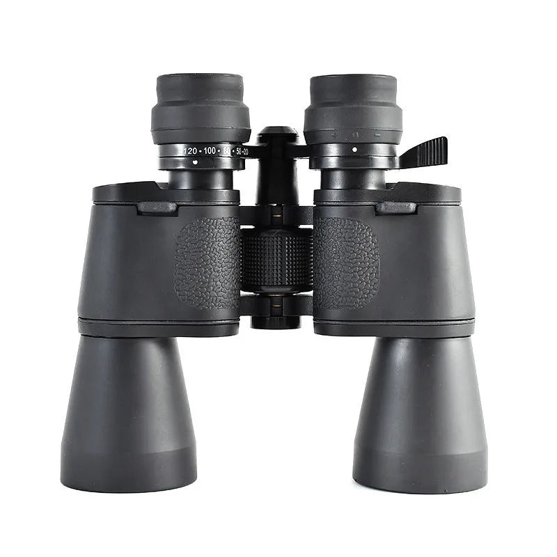 20-120x100 continuous zoom binocular telescope with double barrel construction for outdoor observation