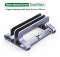 Silver aluminium computer bracket with adjustable width for heatsink mounting