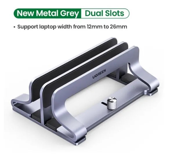 Silver aluminium computer bracket with adjustable width for heatsink mounting