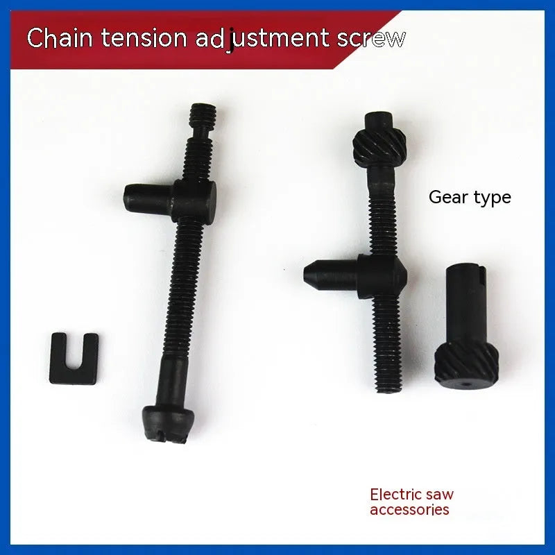 Spool of nylon thread wire for chainsaw chain tensioner adjustment, labelled with wire diameter size.