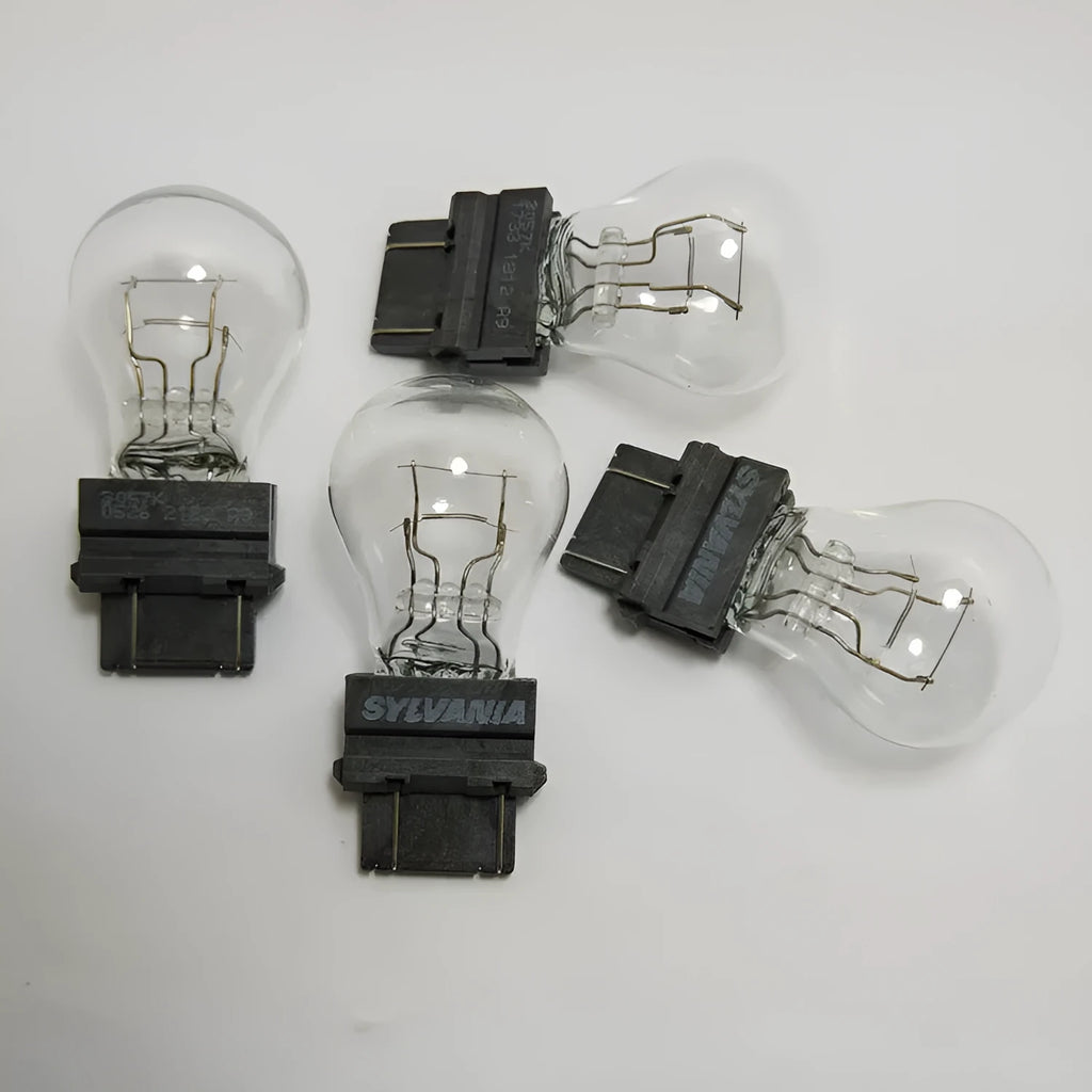 Wagner 3200K yellow light brake bulb with dual-wire design and 16mm socket