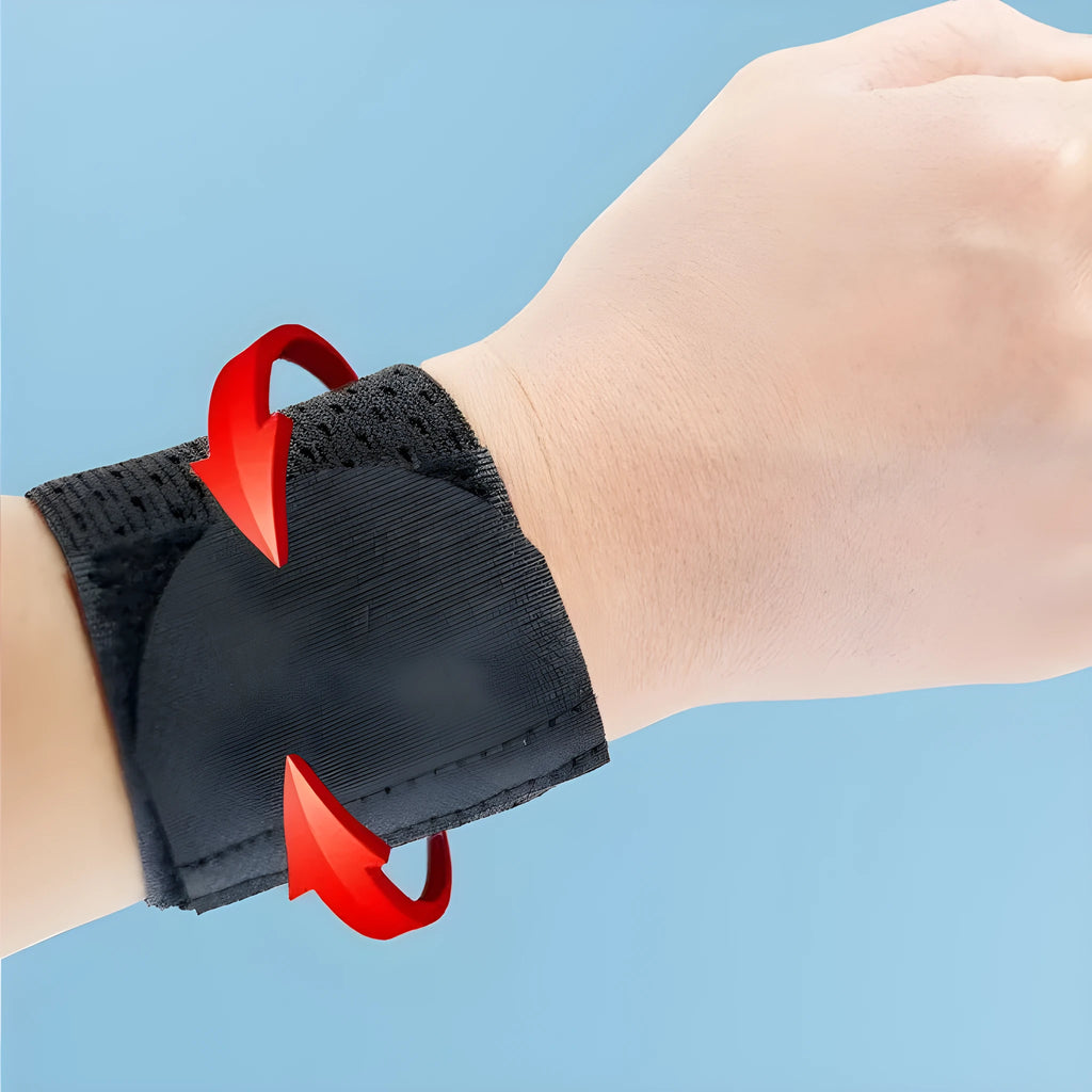 High elastic breathability athletic wristguards for gym workouts in black, grey and pink colour options