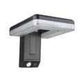 Intelligent outdoor foldable solar wall lamp with induction sensor in pastoral style on garden wall
