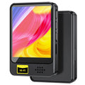 Black plastic e-book player with external speaker and 1.8 inch screen
