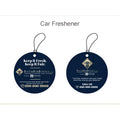 Neutral car freshener for odour elimination - compact design for vehicle interior use