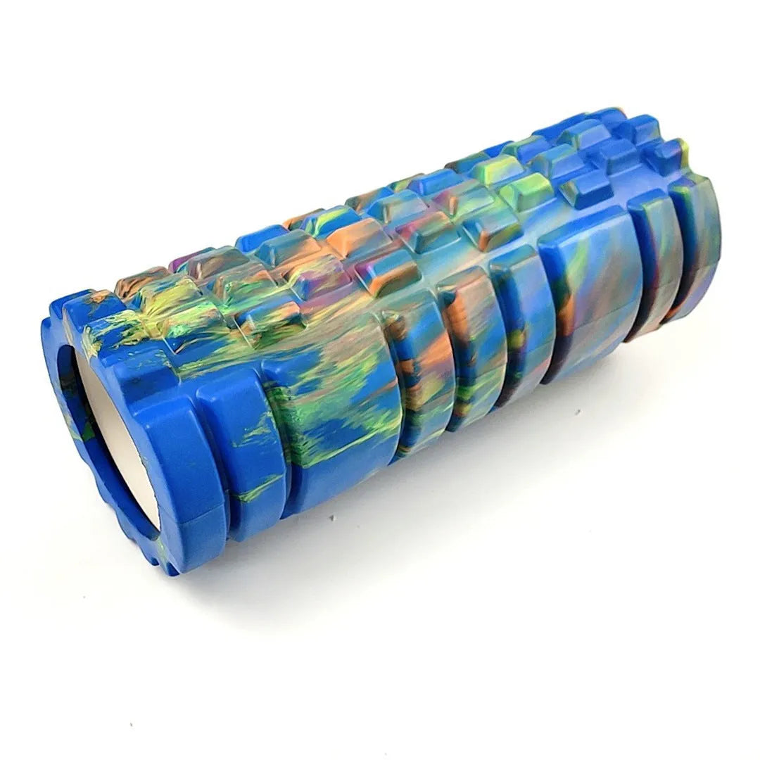 33cm camouflage pattern EVA foam roller for fitness massage and body shaping exercises