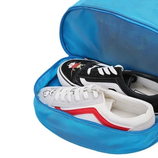 Rhombus wet and dry separation bag in solid colour with waterproof polyester and PU lining