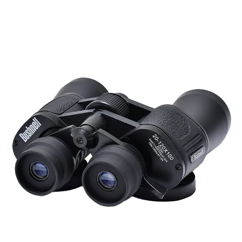 20-120x100 continuous zoom binocular telescope with double barrel construction for outdoor observation