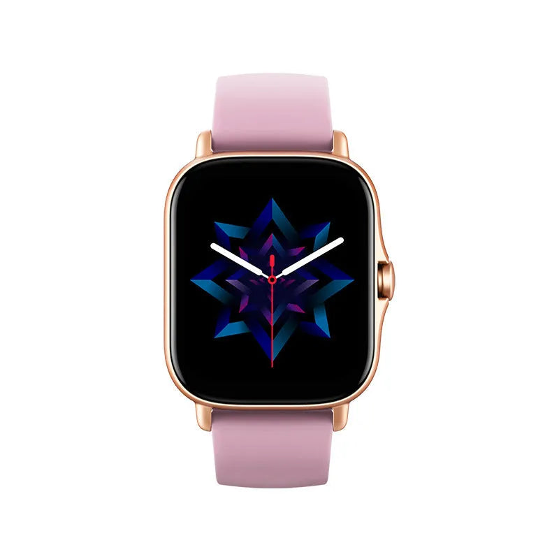 GT20 Smart Watch with black silicone strap and 1.75-inch touchscreen displaying health metrics.