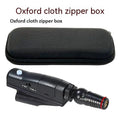 Golf putter laser aiming instrument showing laser sight attachment and available style configurations