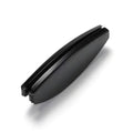 Folding presbyopic glasses in retro style with pocket case, black frame option