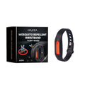 Portable guard body silicone outdoor bracelet on wrist – lightweight flexible silicone band in one colour