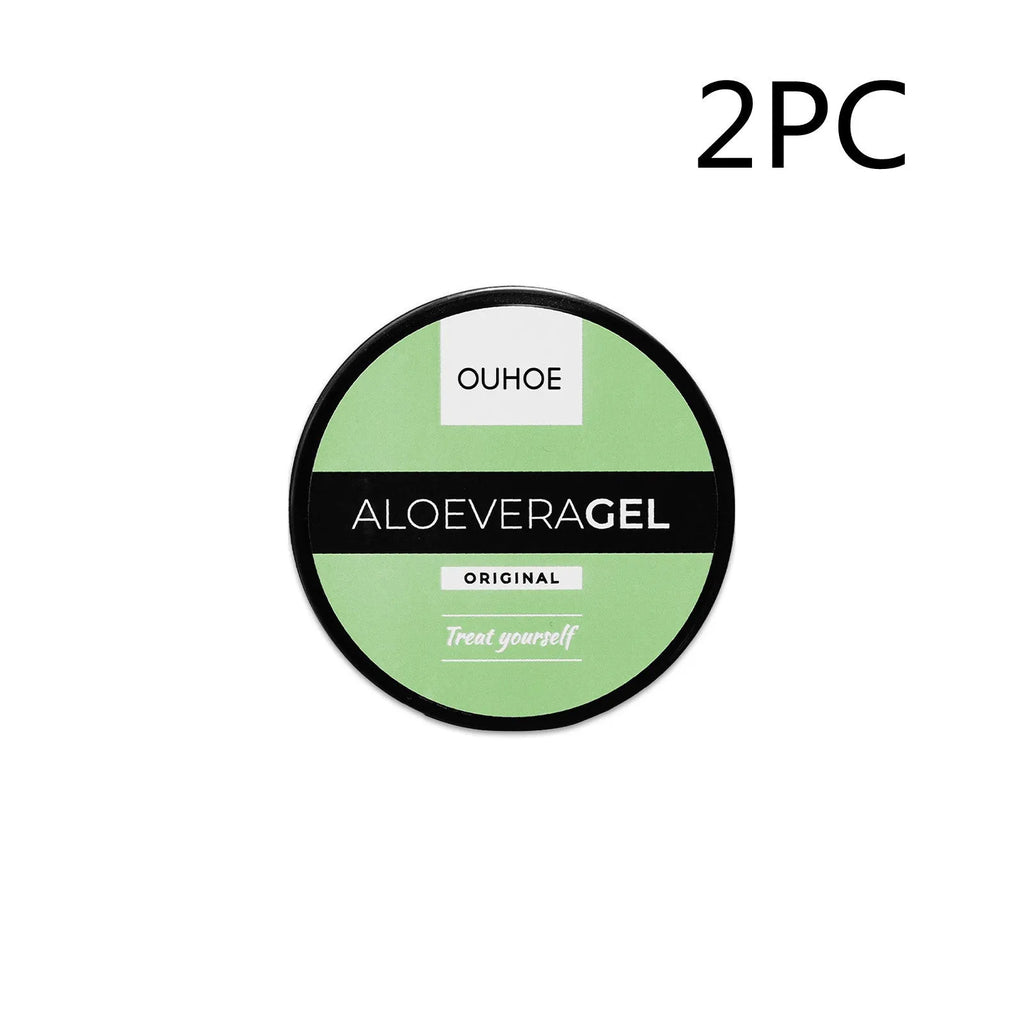 Tanning cream and aloe vera gel combo set for natural deep tan and after-sun repair, 50g and 100g sizes