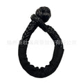 Polymer soft shackle trailer rope with 12mm diameter for off-road vehicle recovery