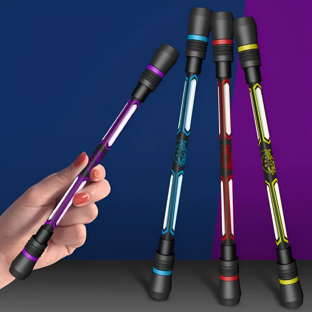 Frosted anti-slip rotary pen with 0.35mm writing tip shown at 210mm length