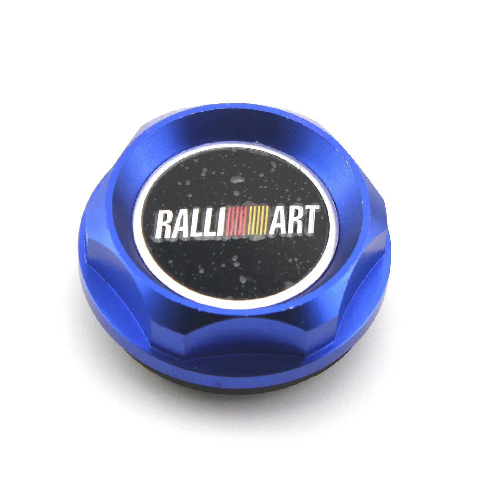 Aluminium alloy oil filter cap for Mitsubishi vehicles in six colour options