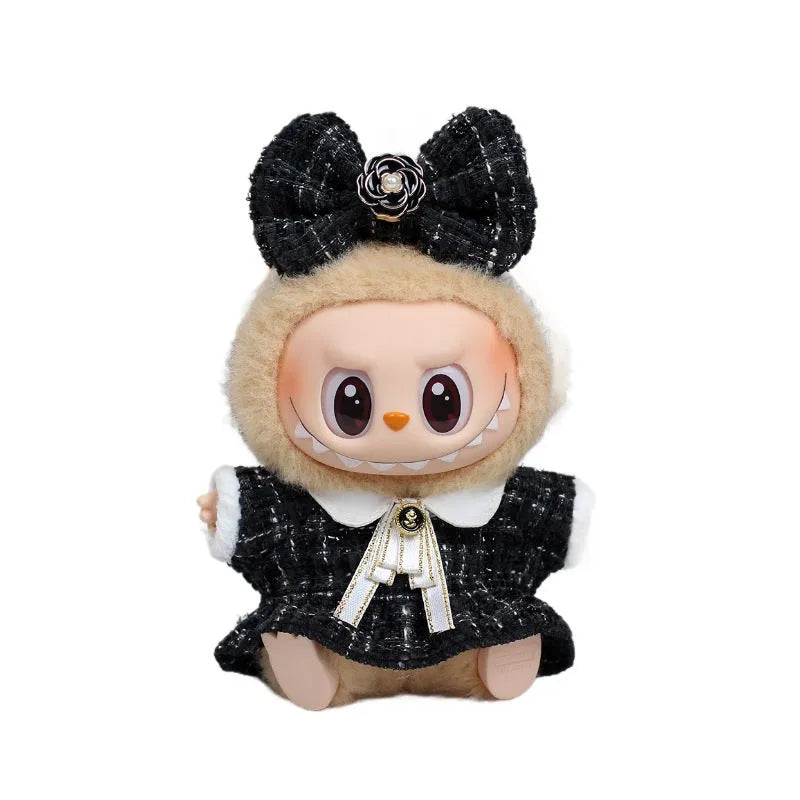 Second generation blind box doll clothes in short plush for Ragdoll doll, without baby