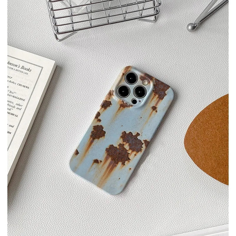 Rust Spot all-inclusive phone case for iPhone 16 Pro, hard shell and soft shell options, drop and fingerprint resistant