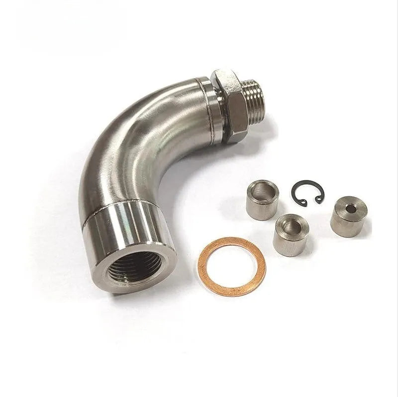 Car M18 1.5 temperature sensor adapter with gas flow cross over valve