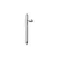 100 metal watch band raw ear pins, 1.5mm diameter 16mm length, with round plug head and solder joint reinforcement