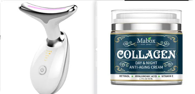 Collagen moisturizing facial cream 50g with SPF10 day and night formula for face and neck care