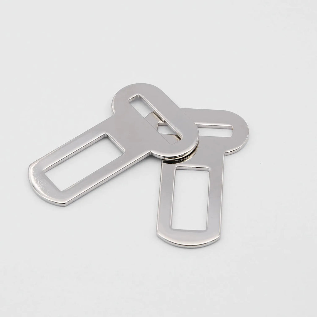 26mm silver metal pet safety buckle for leash and car restraint systems