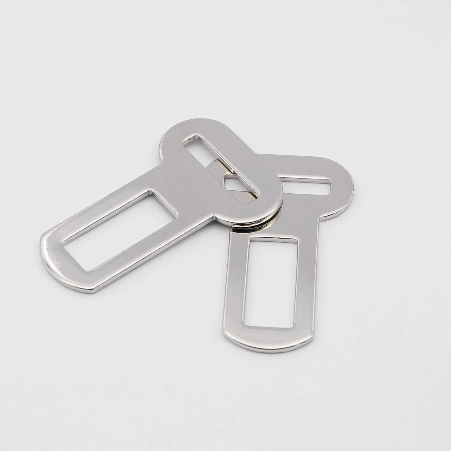 26mm silver metal pet safety buckle for leash and car restraint systems