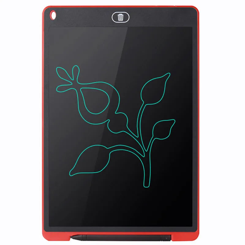 8.5-inch LCD handwriting board in black with pen, for children's early education writing and drawing