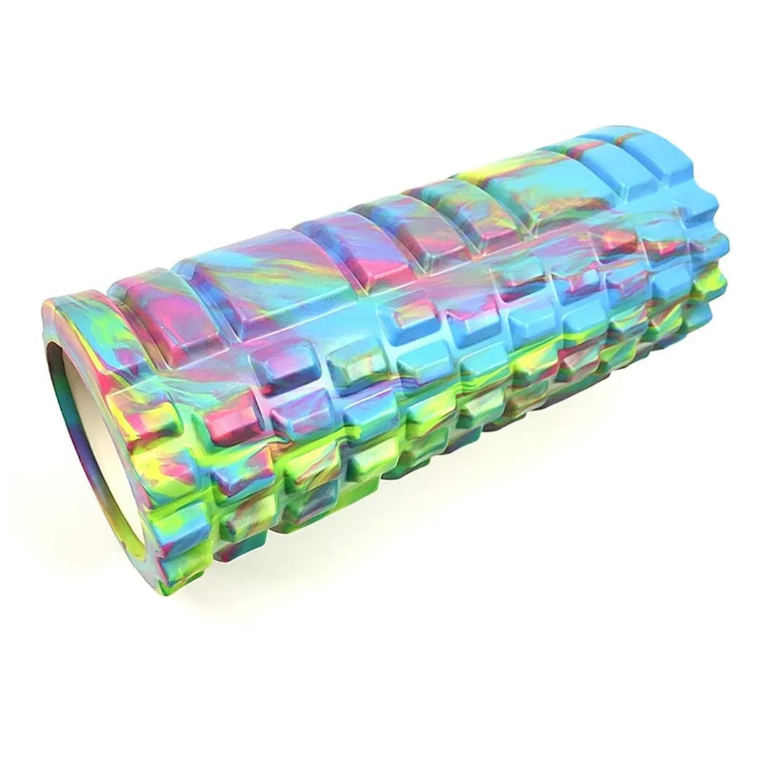33cm camouflage pattern EVA foam roller for fitness massage and body shaping exercises