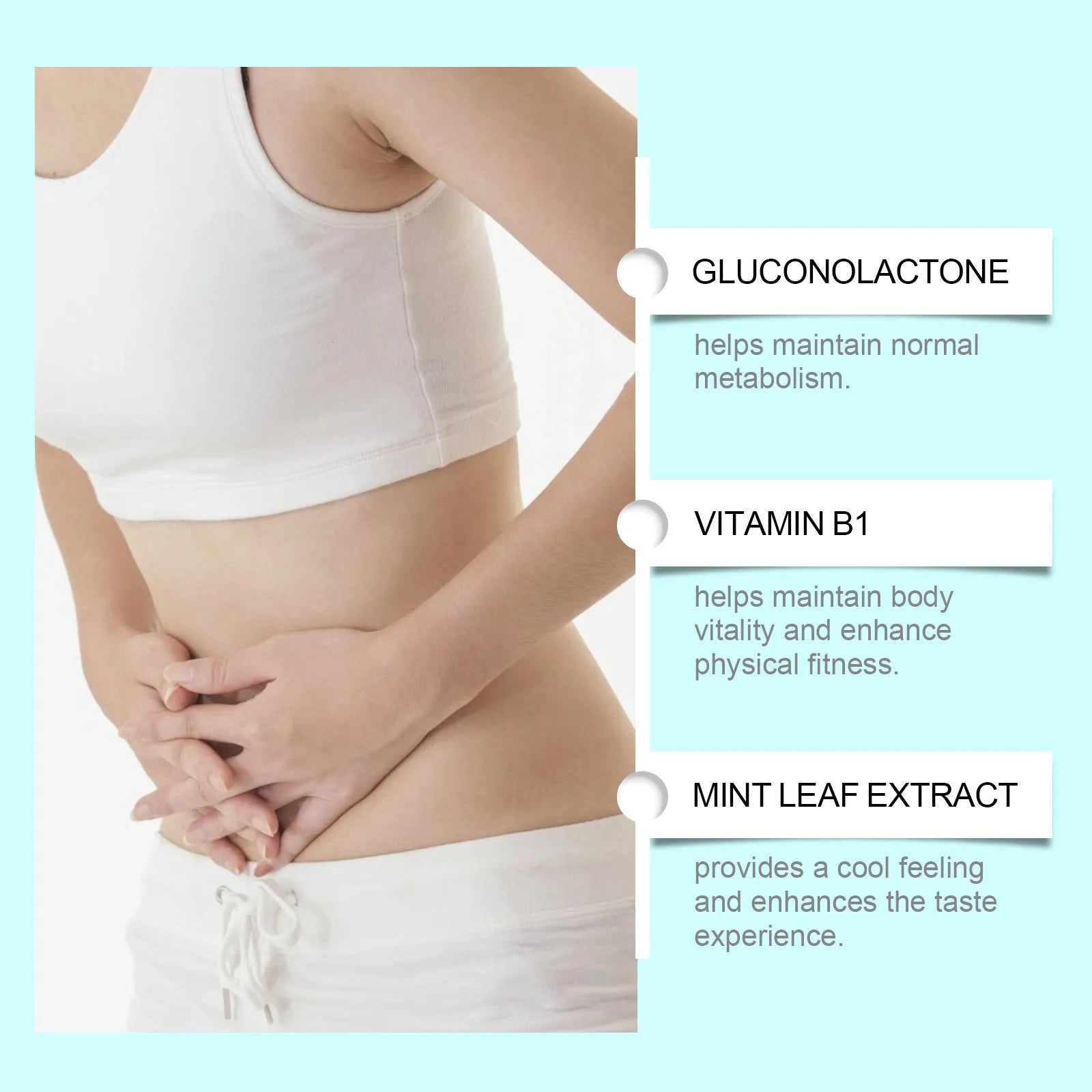60ml bottle of intestinal care supplement drops for oral administration