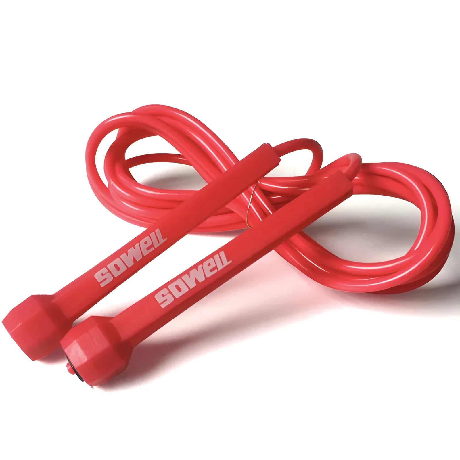 Adult training skipping rope made of PP material in black colour, 3 metres long for fitness exercise