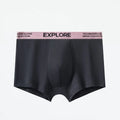 Men's cotton boxer shorts in multiple colours with mid waist design