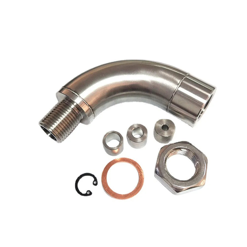Car M18 1.5 temperature sensor adapter with gas flow cross over valve