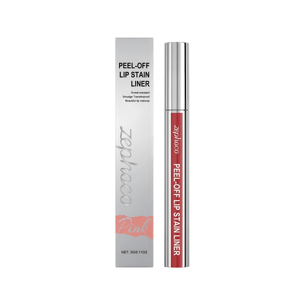 Moisturizing Tear Lip Gloss in Brown, Pink, and Red with vitamins and hyaluronic acid