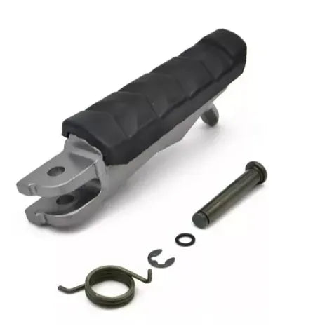 Right foot pedal for Italika 250z 250sz motorcycle, black, metal construction