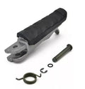 Right foot pedal for Italika 250z 250sz motorcycle, black, metal construction