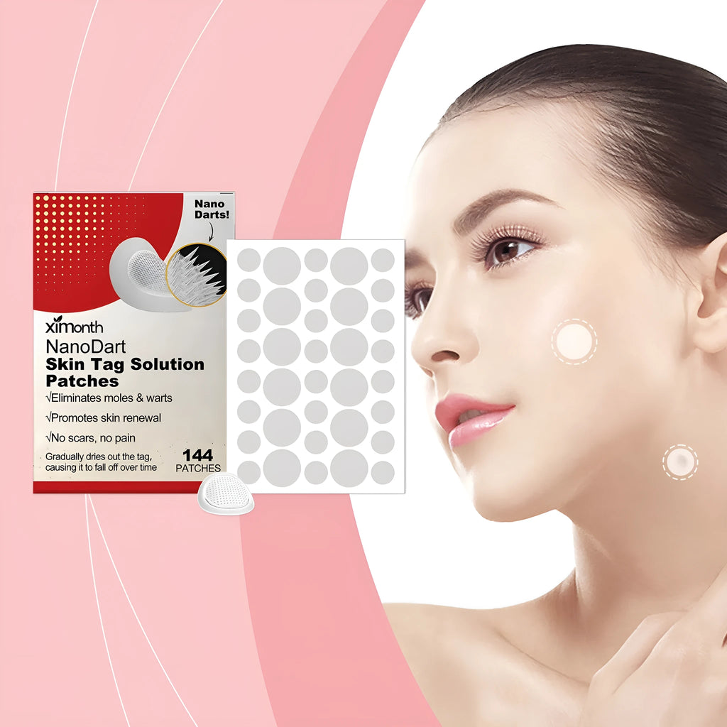 Skin wart invisible repair adhesive bandage with tea tree oil and centella asiatica