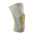 Cotton mountaineering knee pad for sports in blue, green, or yellow colour
