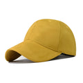 Cotton and linen baseball cap with curved brim and distressed finish, adjustable size, unisex, in solid colour