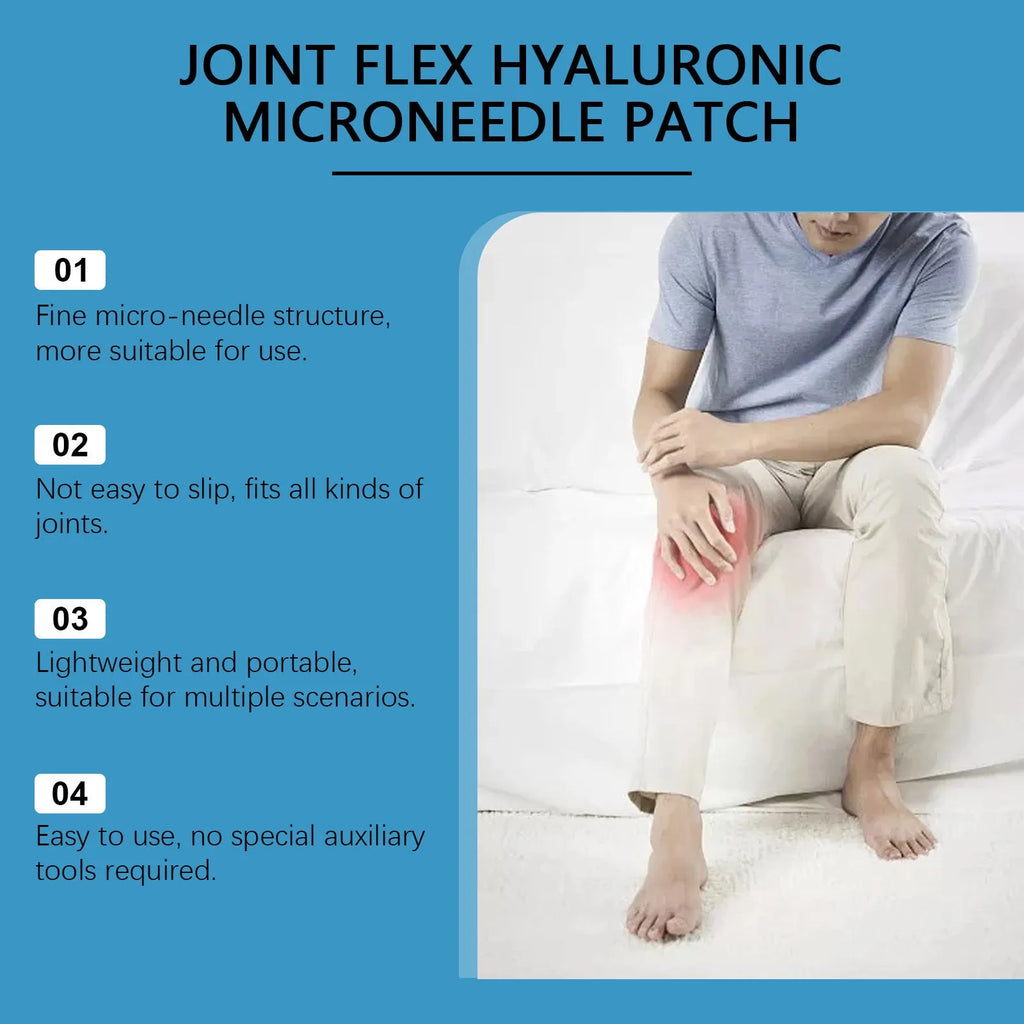 Body Care Daily External Paste joint microneedle patch 4 pack with curcumin and hyaluronic acid
