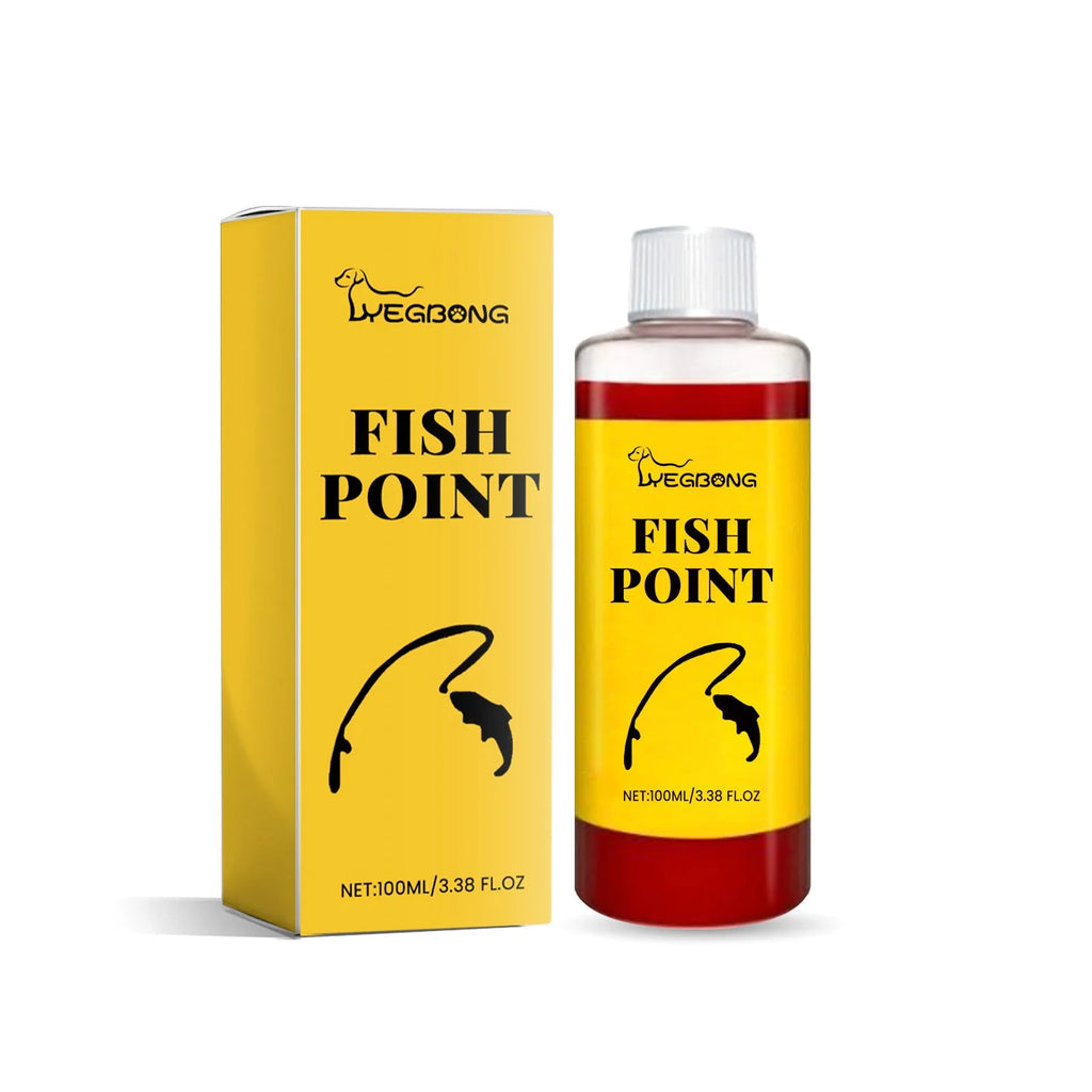 Red worm bait feed nutrient 100ml fish attractant bottle with red worm extract and fish oil ingredients