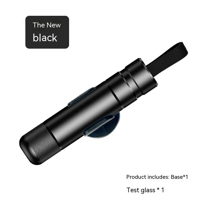 Aluminium alloy car safety hammer with sand blasting oxidation finish and 20x88mm dimensions