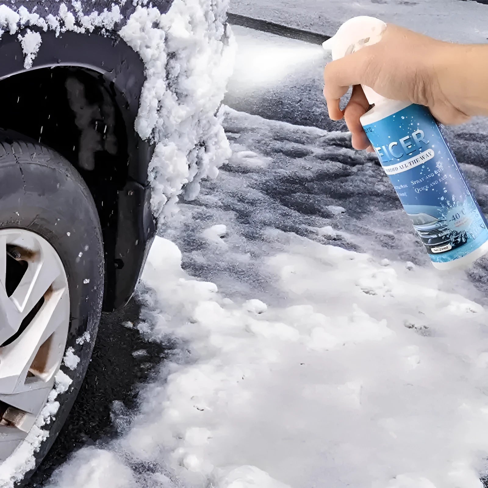 250ml car deicing spray bottle for removing frost from vehicle windows