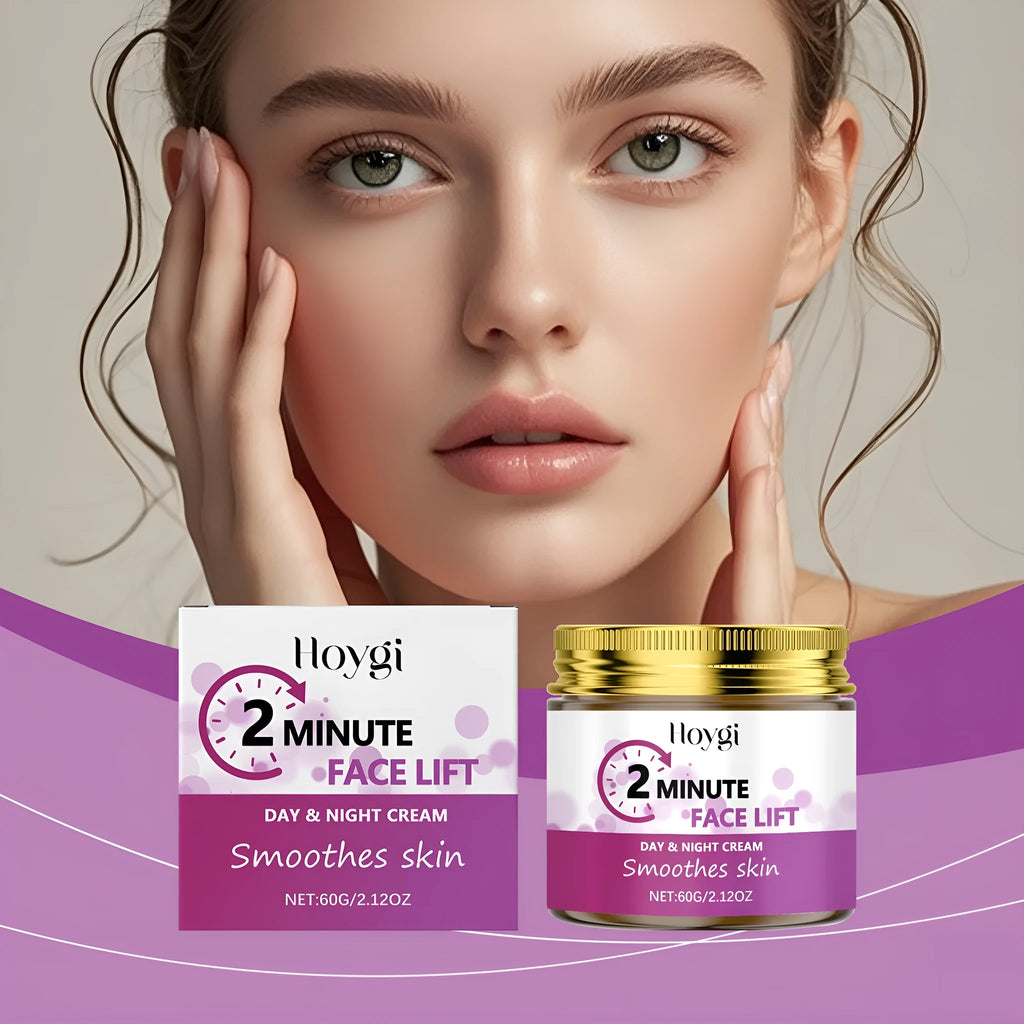 60g jar of moisturising firming lifting cream containing retinol, hyaluronic acid and nicotinamide
